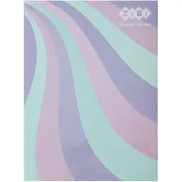 Блокнот ZiBi Pattern Kids Line А-5 в клітинку 64 аркуші бузковий (ZB.12767-26)