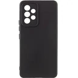 Чохол Silicone Cover Lakshmi Full Camera (AA) для Samsung Galaxy A53 5G Чорний / Black