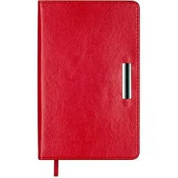 Щоденник недатований Buromax Salerno A6 штучна шкіра 336 сторінок червоний (BM.26030-05)