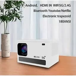 Відео Wi-Fi проектор x8 Ultra HD / Домашній кінотеатр - мініатюра 3