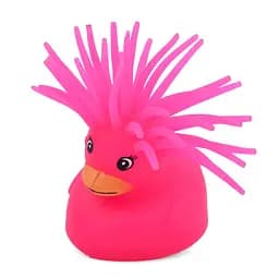 Дитяча іграшка Антистрес Качка Bambi MS 3719(Pink) світлові ефекти