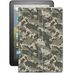 Чохол StatusCASE з екошкіри для планшету Amazon Fire HD 8 2020 Хаки-зелений