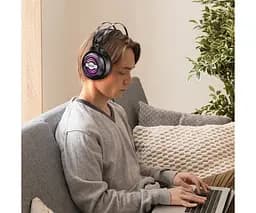 Дротові навушники Hoco W101 Streamer gaming headphones 2.4m, 3.5mm, USB, LED black - мініатюра 7