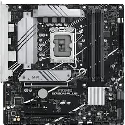 Материнская плата PRIME B760M-PLUS s1700 B760 4xDDR5 M.2 HDMI DP mATX Asus teh0018999