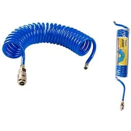 Шланг пневматичний високого тиску поліуретановий спіральний Mastertool 20 м x 6.5 x 10 мм