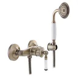 Змішувач для душу Mixxus Premium бронзовий Vintage 003 MI2863 Бронза