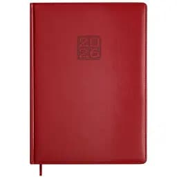Щоденник датований Buromax Bravo 2026 A4 штучна шкіра/поролон червоний (BM.2740-05)