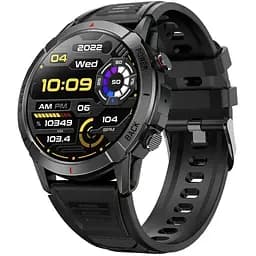 Чоловічий розумний смарт-годинник Smart Watch NX10 з AMOLED-дисплеєм голосовим зв'язком будильником пульсоміром і крокоміром