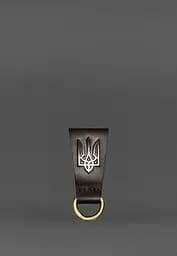 Кожаный тренчик на пояс с трезубцем