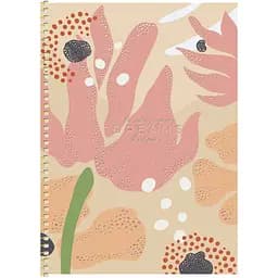 Зошит для записів Genius В5, в клітинку, спіраль, 80 л., Абстракція (B5-SC-080-6098K)