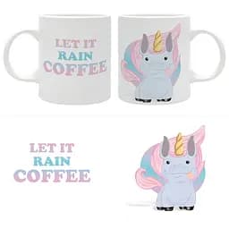 Чашка AbyStyle Unicorn - Lol And Co - Let It Rain Coffe 320 мл - мініатюра 5