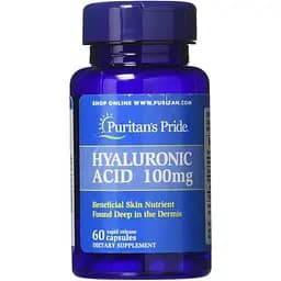 Гіалуронова кислота Puritan's Pride Hyaluronic Acid Puritan's Pride 100 мг 60 капсул