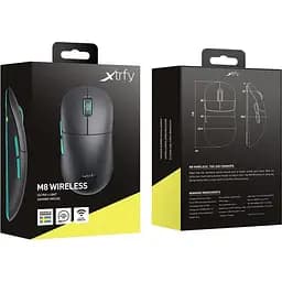 Бездротова миша Cherry Xtrfy M8 WIRELESS Black (M8W-RGB-BLACK) - мініатюра 8