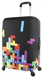Чохол для валізи Snowball 33030/tetris різнокольоровий розмір великий L
