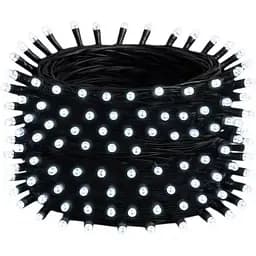 Різдвяна світлодіодна гірлянда 7х0.6м для приміщень і вуличного використання 320 світлодіодів LED стрічка 220 В Біле світло