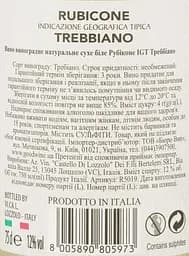Вино 11.11.11. Rubicone Trebbiano IGT, білий, сухий, 0,75 л - мініатюра 3