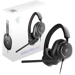 Ігрові навушники MSI Maestro 300 Black [OS3-8ZC8001-000] [118232] - мініатюра 5