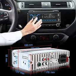 Автомагнітола MP3 3885 ISO 1DIN з сенсорним екраном - мініатюра 8