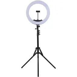 Кільцева лампа 45 см на штативі HQ-18