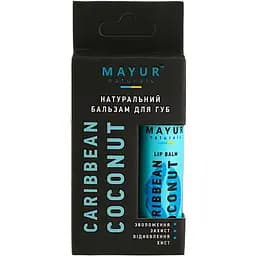Натуральний бальзам для губ Mayur Кокос, 5 г
