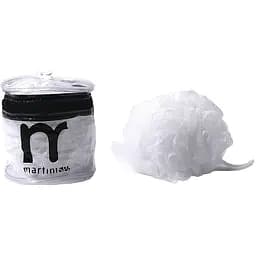 Сітчаста мочалка Martini Spa Net Sponge In Box масажна біла (539B10) - мініатюра 2