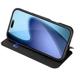 Чохол-книжка Dux Ducis з кишенею для візиток для Apple iPhone 17 Air (6.5) Чорний - мініатюра 3