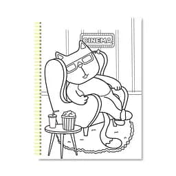Дитяча розмальовка з олівцями "Coloring fun" Апельсин НТ-39-03, 24 аркуши - мініатюра 2
