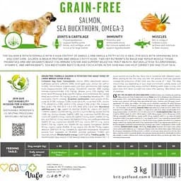 Сухий корм Brit Care Dog Grain-free Adult Large Breed для собак великих порід, беззерновий з лососем, 3 кг - мініатюра 7