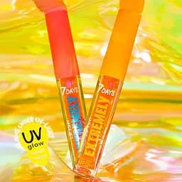 Тінт для губ 7 Days Extremely chick UVglow Neon відтінок 201 Pop-rose 2.5 мл (8056234471040) - мініатюра 2