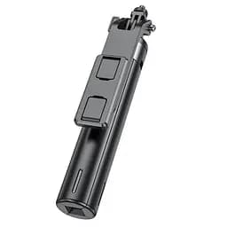 Селфі-монопод HOCO K21 Stream aluminum alloy live broadcast holder Black - мініатюра 8