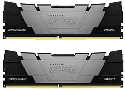 Модуль пам'яті Kingston Fury DDR4 32GB (2х16) Renegade 3600MHz Black (KF436C16RB12K2/32)