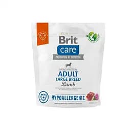 Сухой корм Brit Care Dog Hypoallergenic Adult Large Breed для собак больших пород, гипоаллергенный с ягненком,