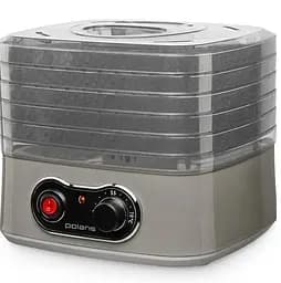 Сушилка для овощей и фруктов Polaris PFD 2505, Серый (00000020356)