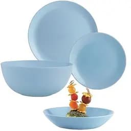 Уценка. Сервиз Luminarc Diwali Light Blue, 19 предметов (P2961)