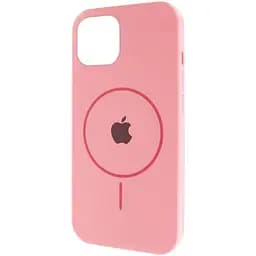 Чохол Epik Silicone Case Full Protective AA with MagSafe для Apple iPhone 11, 6.1 Рожевий/Light pink
