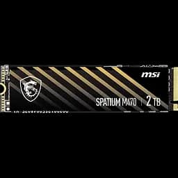 SSD M.2 накопичувач MSI Spatium M470 Pro 2TB (S78-440Q990-P83)