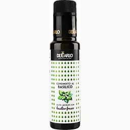Масло оливковое DeCarlo с базиликом Extra Virgin 100 г