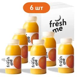 Сок апельсиновый прямого отжима FreshMe 250 мл х 6 шт