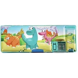 Пенал шкільний C 60869-3 з точилкою та трьома відділеннями  