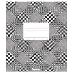 Зошит учнівський Школярик Houndstooth print 024-3387K-1 в клітинку 24 аркушів
