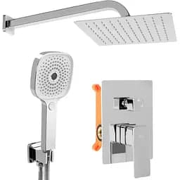 Душова система прихованого монтажу Rea Orix + Box хром REA-P8463, Хром