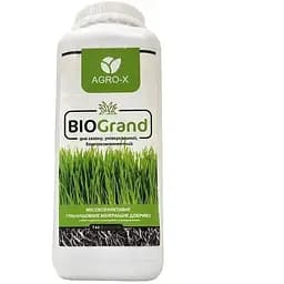 Гранулированное минеральное удобрение Agro-x BIOGrand БИОГранд для газона универсальный многокомпонентный 1 кг (47936)