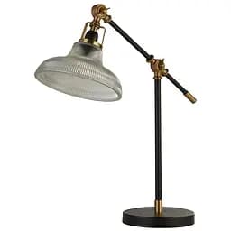 Настільна лампа X BERWICK латунна чорна