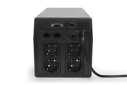 Digitus ДБЖ Line-Interactive, 1500VA/900W, LCD, 4xSchuko, RJ45, RS232, USB - мініатюра 4