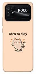 Чехол itsPrint Born to slay для Xiaomi Poco C40