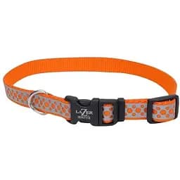 Нашийник для собак Coastal Lazer Brite Reflective Collar 1.6х30-46см світловідбиваючий (46431_OAR18)