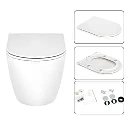 Набір Q-tap Nest 4 в 1 підвісний унітаз Scorpio Ultra Quiet 520x365x365 + комплект інсталяції QT1433053EUQW45162 - мініатюра 6