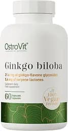 Экстракт гинкго билоба OstroVit Vege Ginkgo Biloba, 60 вегакапсул для улучшения памяти