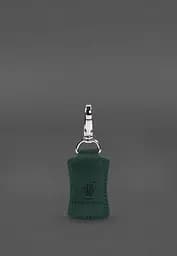 Кожаный брелок Premium зеленый