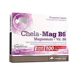 Витамины и минералы Olimp Chela-Mag B6, 30 капсул